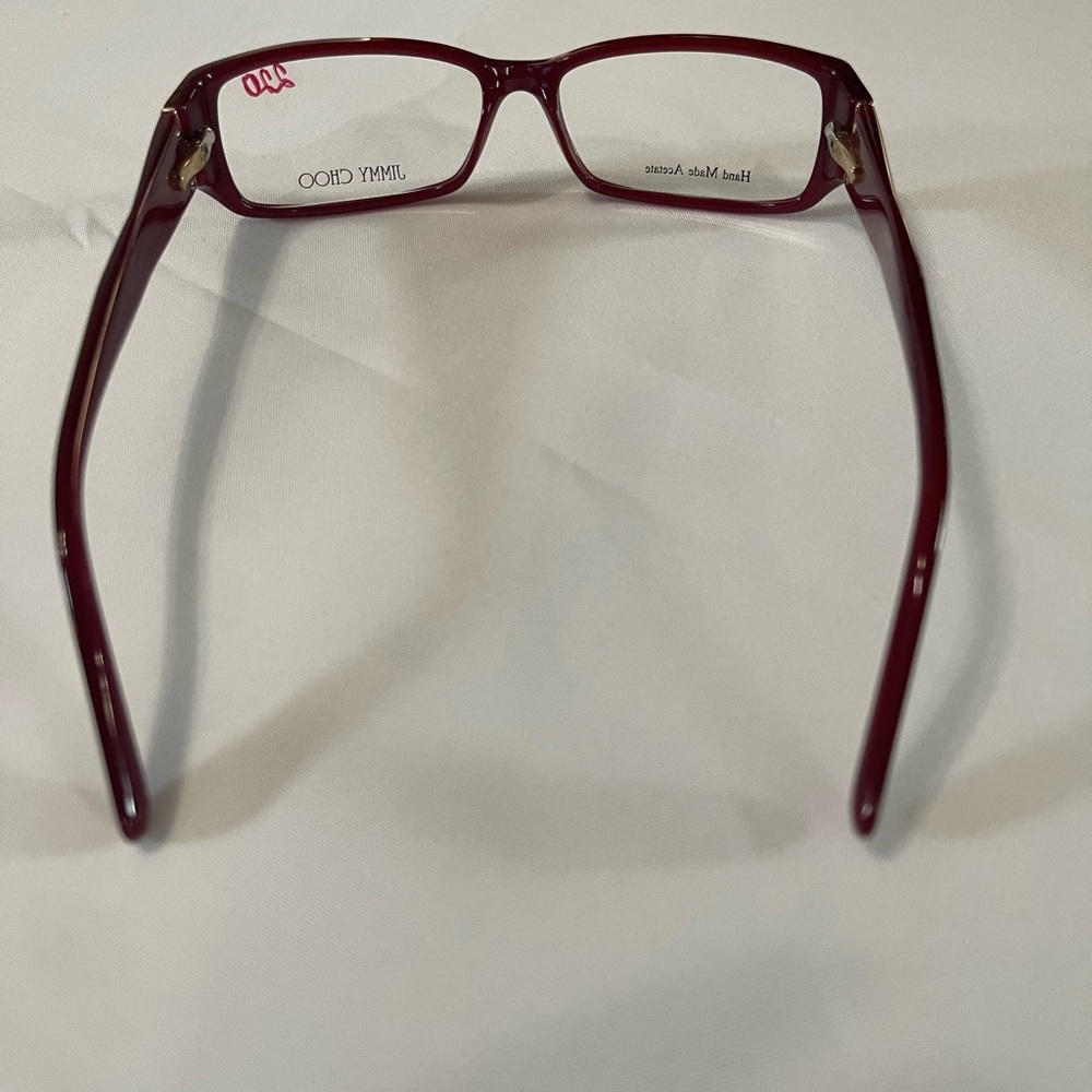 Authentic Jimmy Choo Eyeglass. Rectangular Full R… - image 3